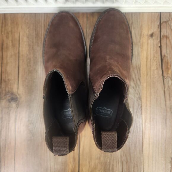 Thursday Boot Company Legend Chelsea Boots Womens Size 8 Truffle Nubuck Ankle - Picture 7 of 10
